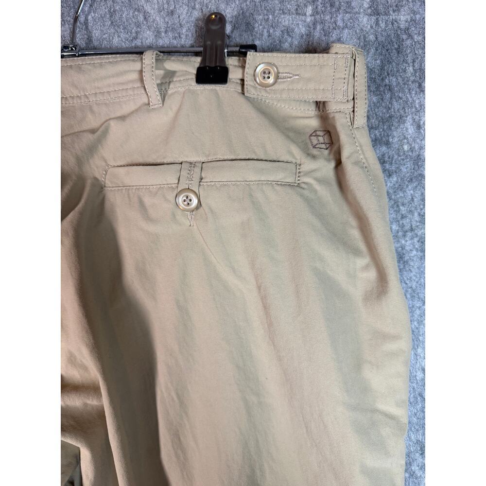 Clothing Arts Mens P Cubed Pick-Pocket Proof Travel Pants Tan 38x30 Casual - Picture 4 of 10
